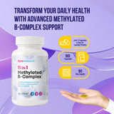 Xyro Research Methylated B-Complex – ensemble de 180 capsules pour continuité