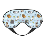 Masque XYSKINO yeux chats, tissu soyeux, confort nocturne durable.