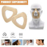 XYYLLL coussinet CPAP adhère fermement au masque pour éviter les déplacements.
