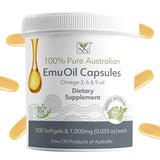 Y Not Natural huile emu capsules – qualité pharmaceutique et pureté pour le bien-être quotidien.