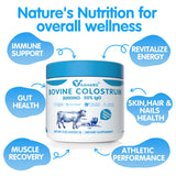 Yaaharo Colostrum en poudre, immunité potentielle renforcée par une formulation spécifique.
