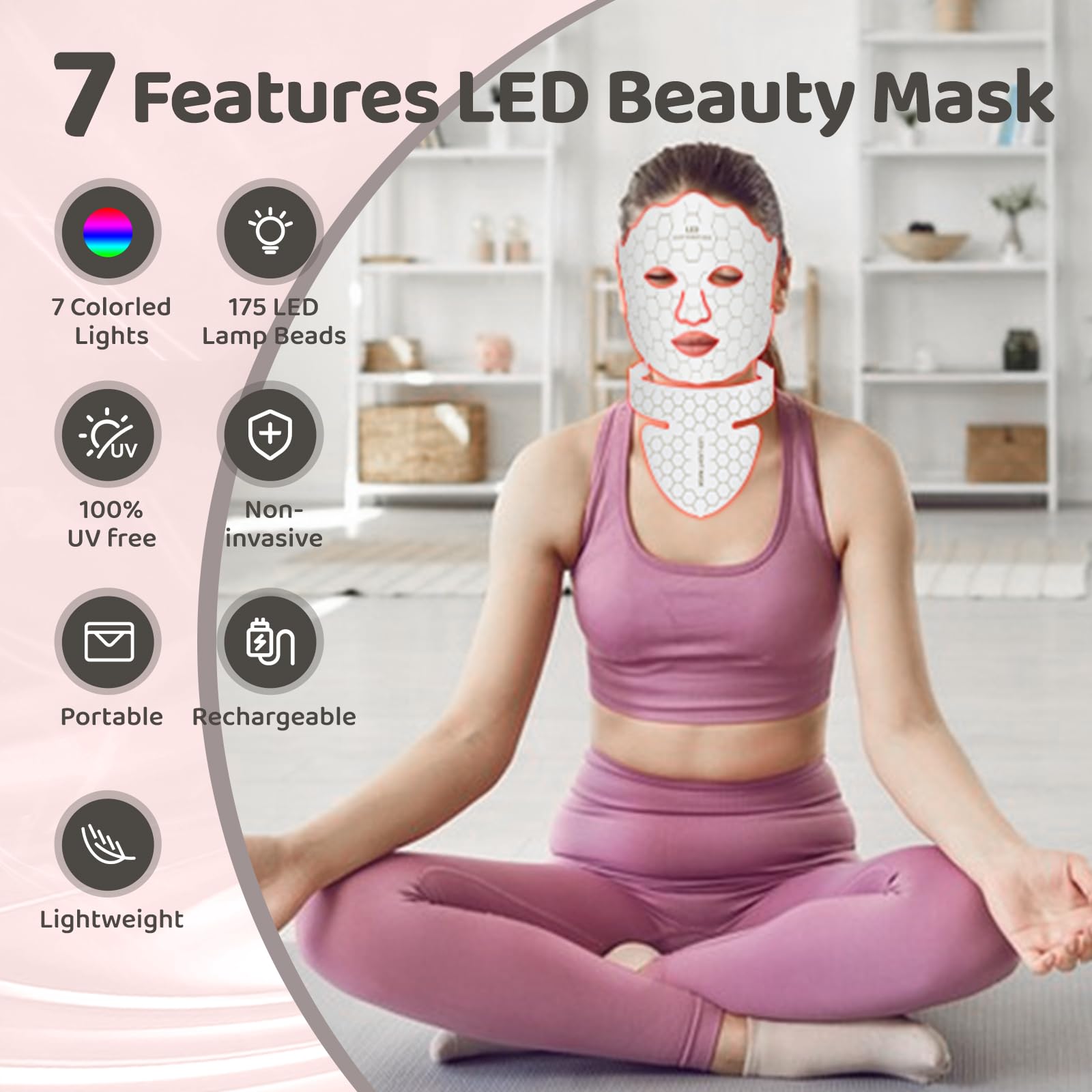 Masque Yahi portable et design compact, prêt à emporter pour l'utilisation nomade.