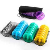 Yaklim organiseur pilules mensuel 28 jours pour un rangement pratique.