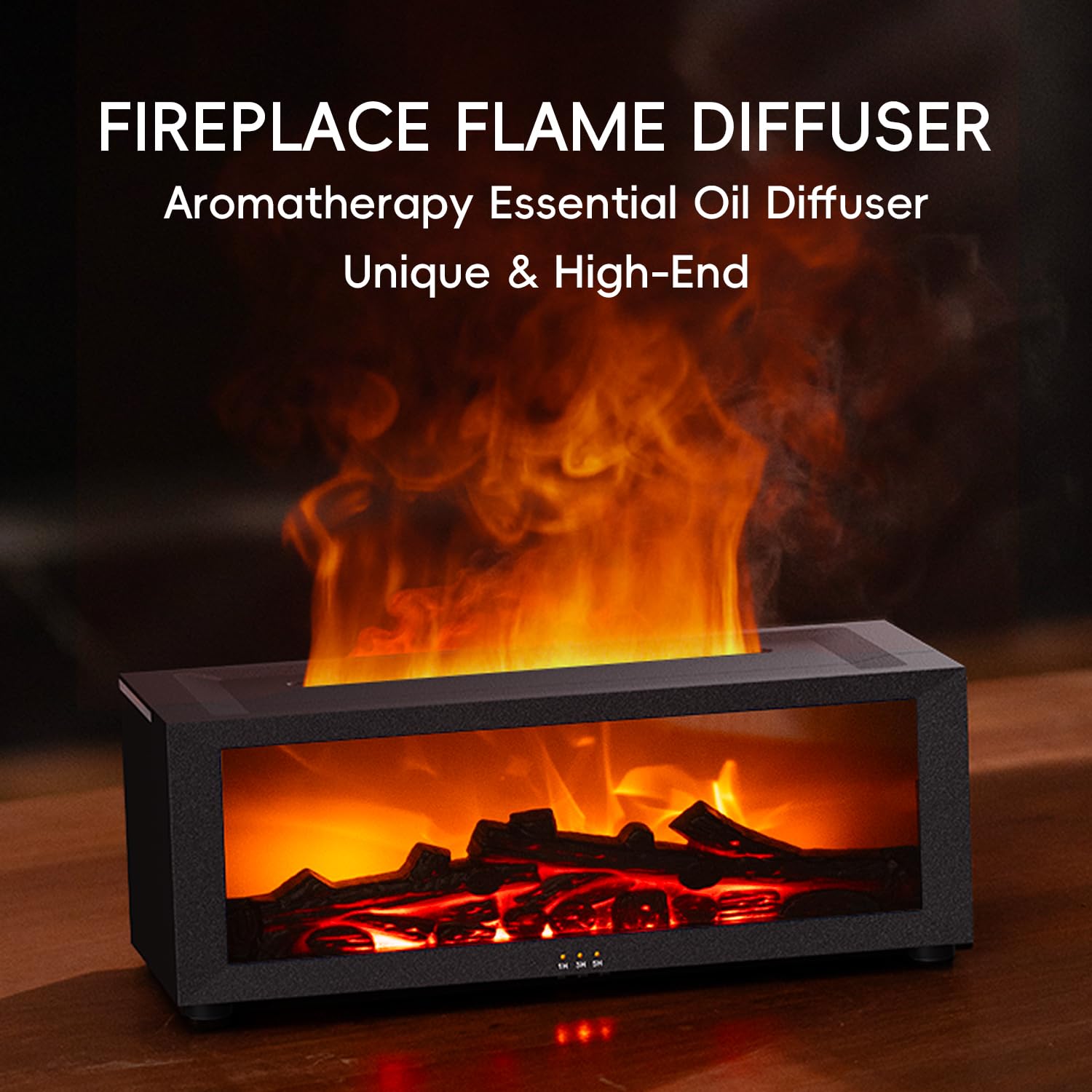 Diffusion Yaledi avec sept couleurs lumineuses pour créer une atmosphère apaisante.