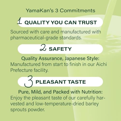 Protéines végétales dans Yamamoto Kanpoh Barley Grass