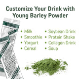 Usage nomade des sachets Yamamoto Kanpoh Barley Grass