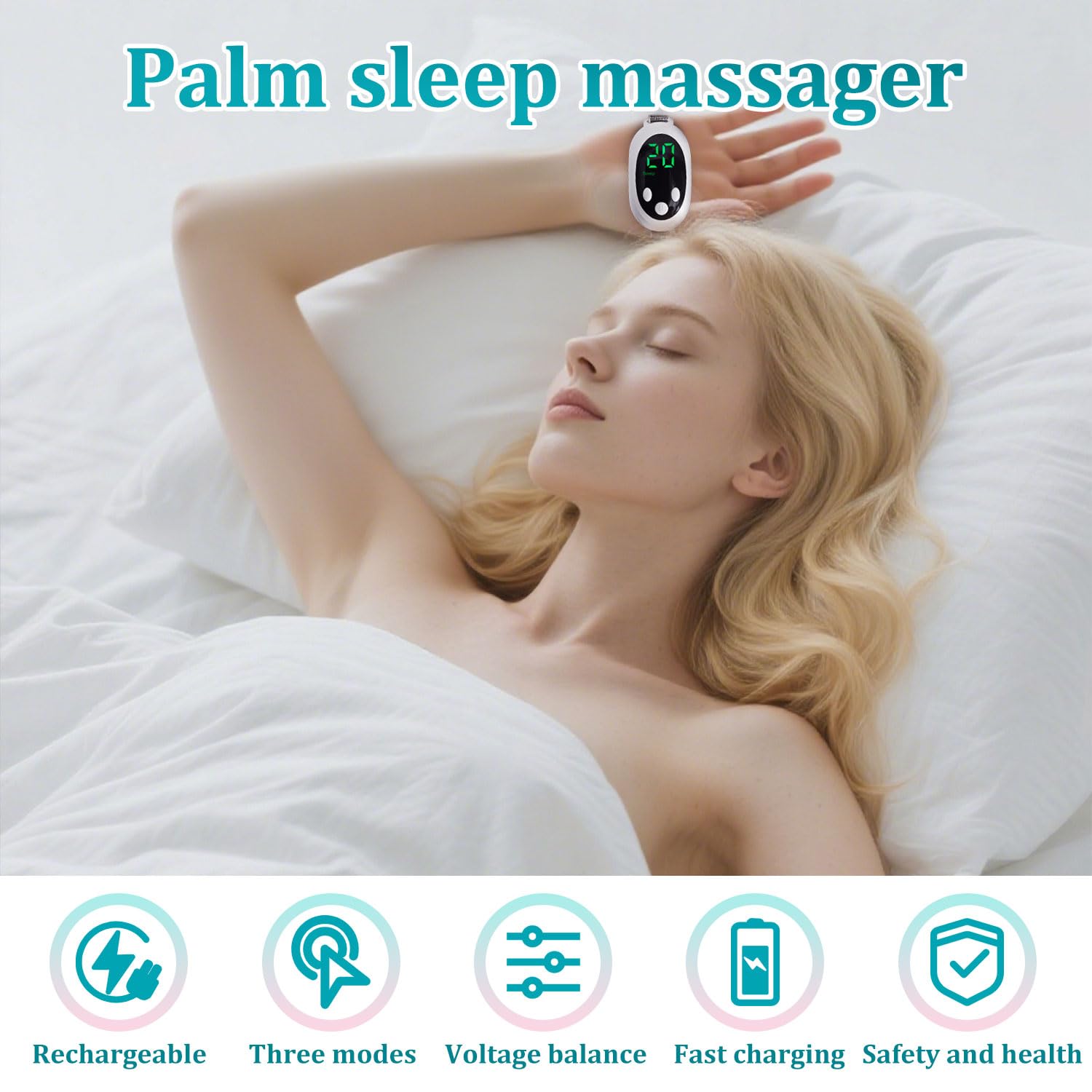 YAMEOME, pulsations intelligentes vingt-niveaux pour relaxation ciblée.