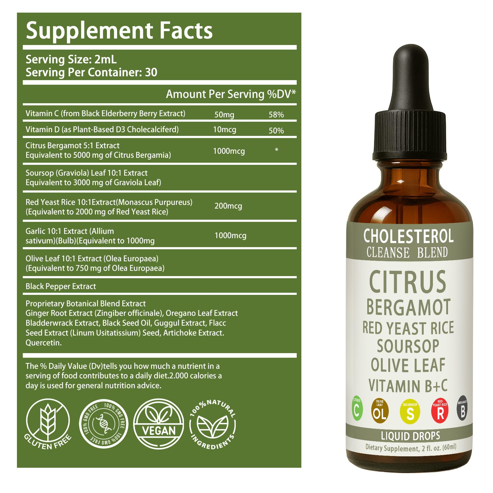 Convient vegan et sans OGM, sans additifs superflus.