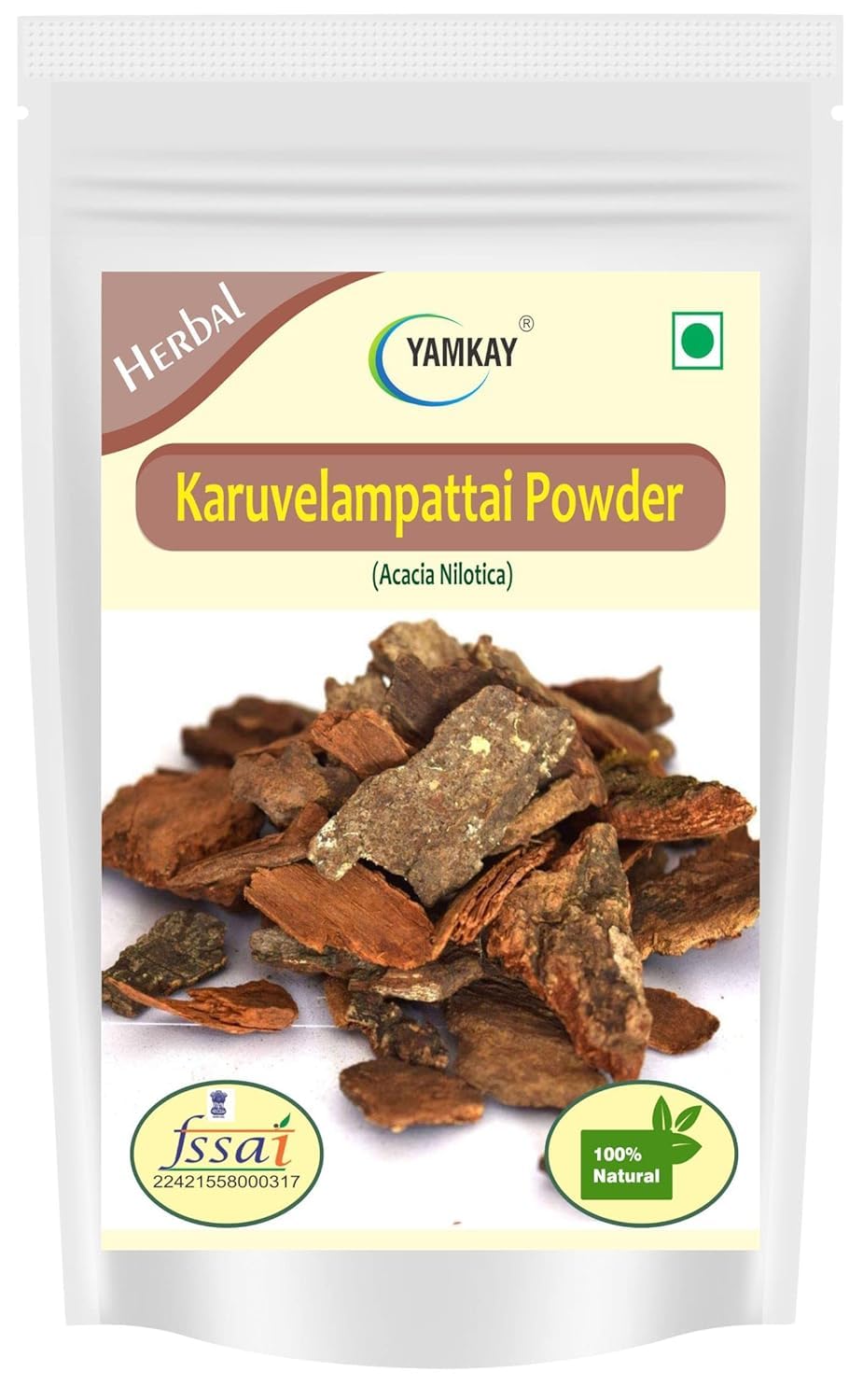 YAMKAY Karuvelampattai : poudre pure Prosopis juliflora pour une routine naturelle.