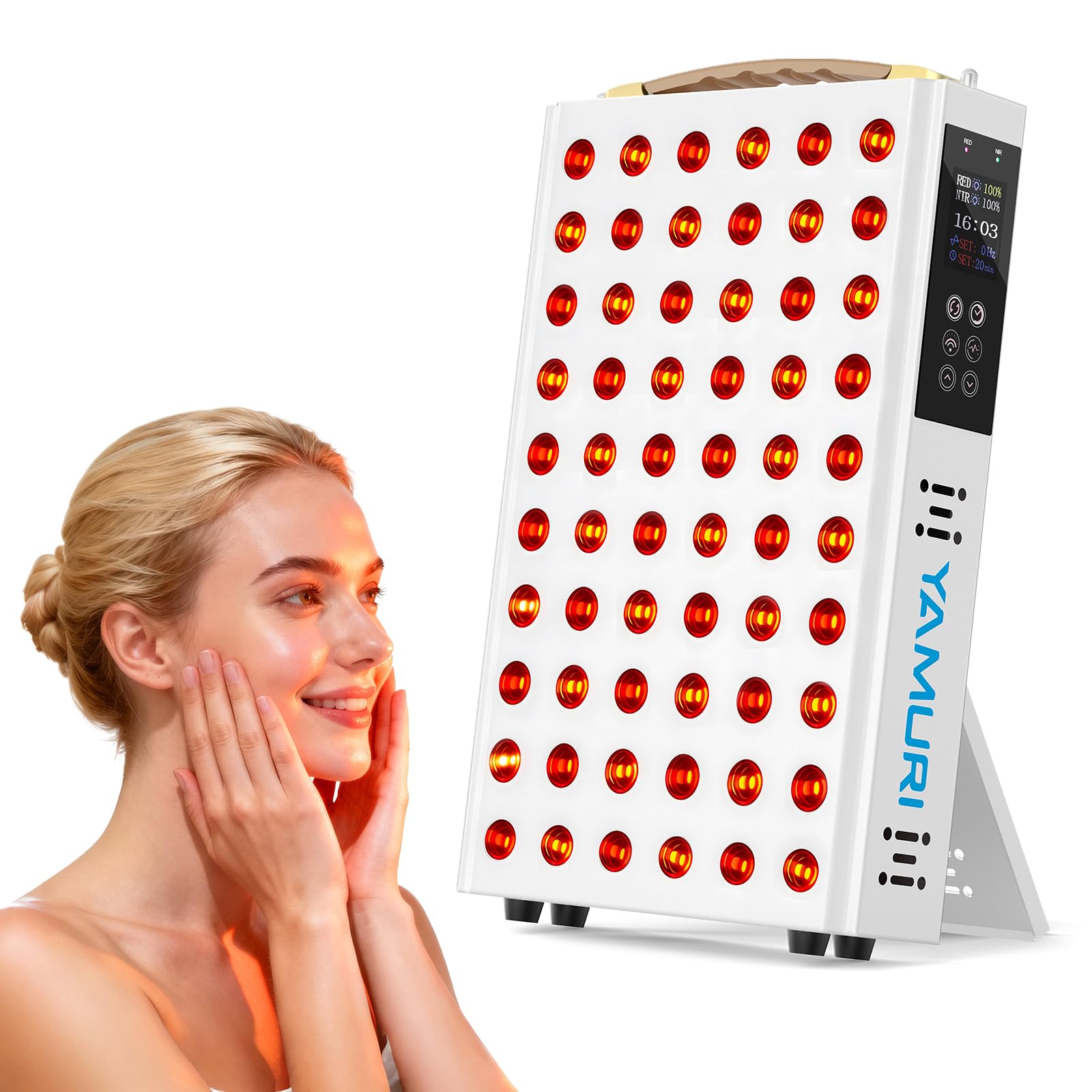 YAMURI lampe therapie lumiere rouge visage pour revitaliser la peau