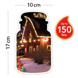 Bougie Yankee Candle pin vetiver gardenia, parfum frais et chaleureux.