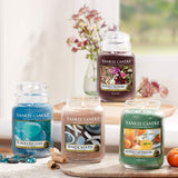 Bougie Yankee Candle Large Seaside Woods, design classique qui sublime la déco.