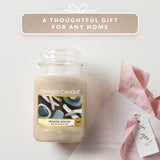 Bougie Yankee Candle Large Seaside Woods, diffusion longue pour des heures de parfum.