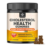 Yanluobo Cholesterol Gummies dans la bouteille, saveur ananas, usage quotidien pratique.