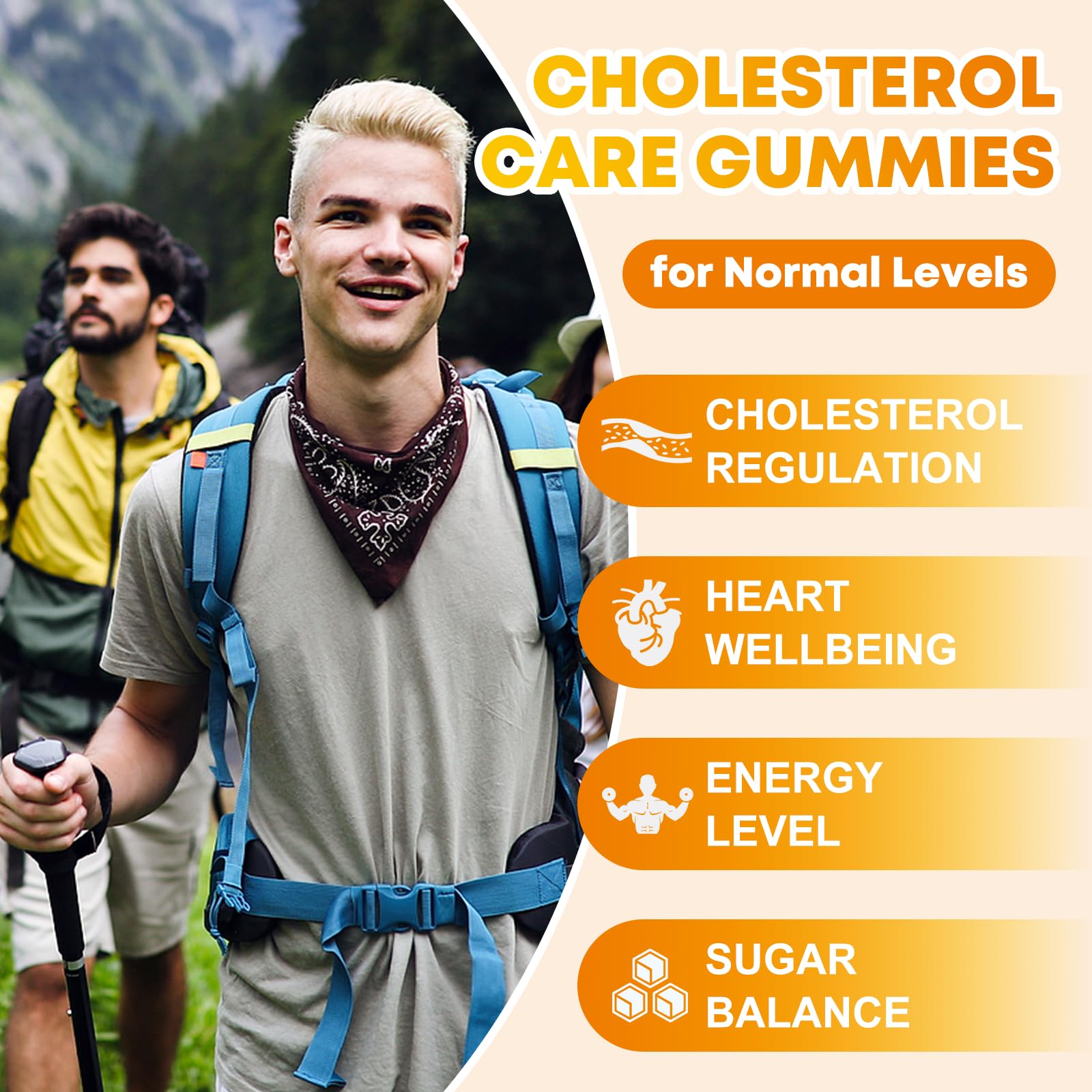 Gommes Yanluobo Cholesterol, bouchon à large ouverture facilitant l'accès.