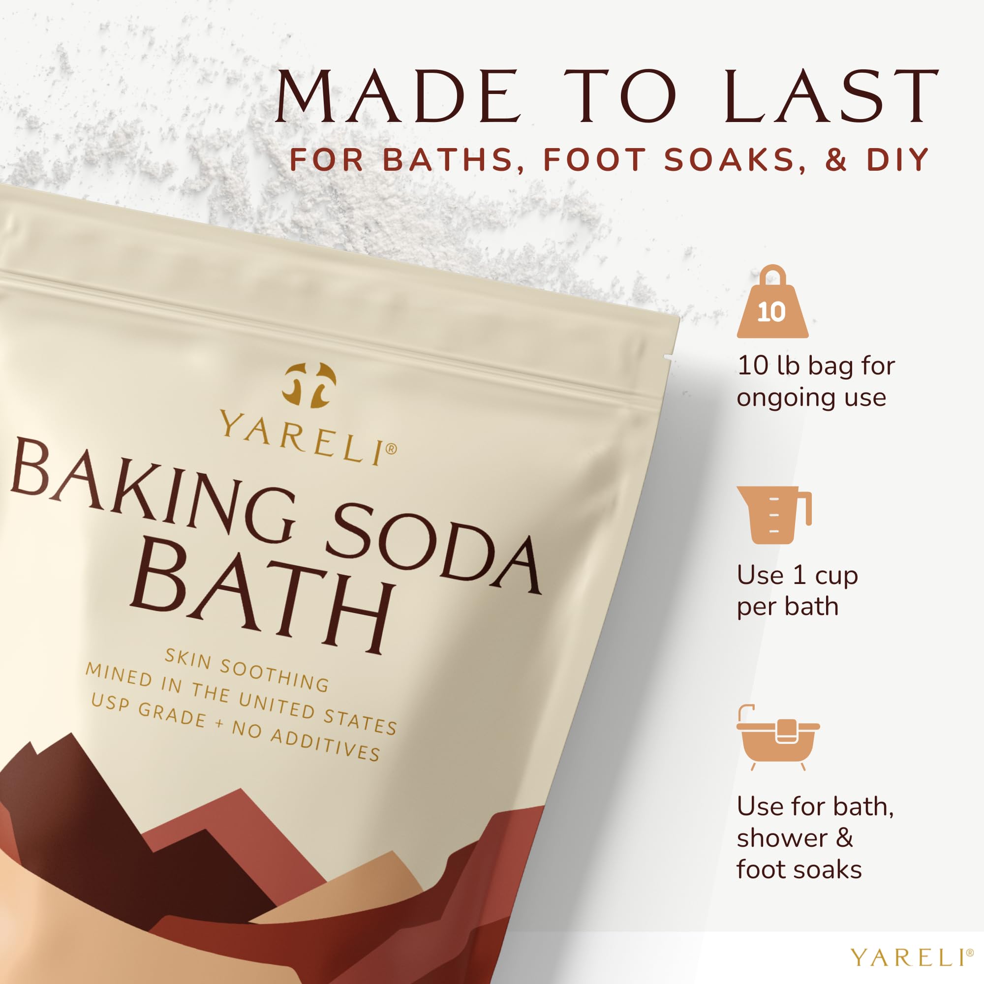 Routine de bain quotidienne avec YARELI, équilibre et calme après une journée active.