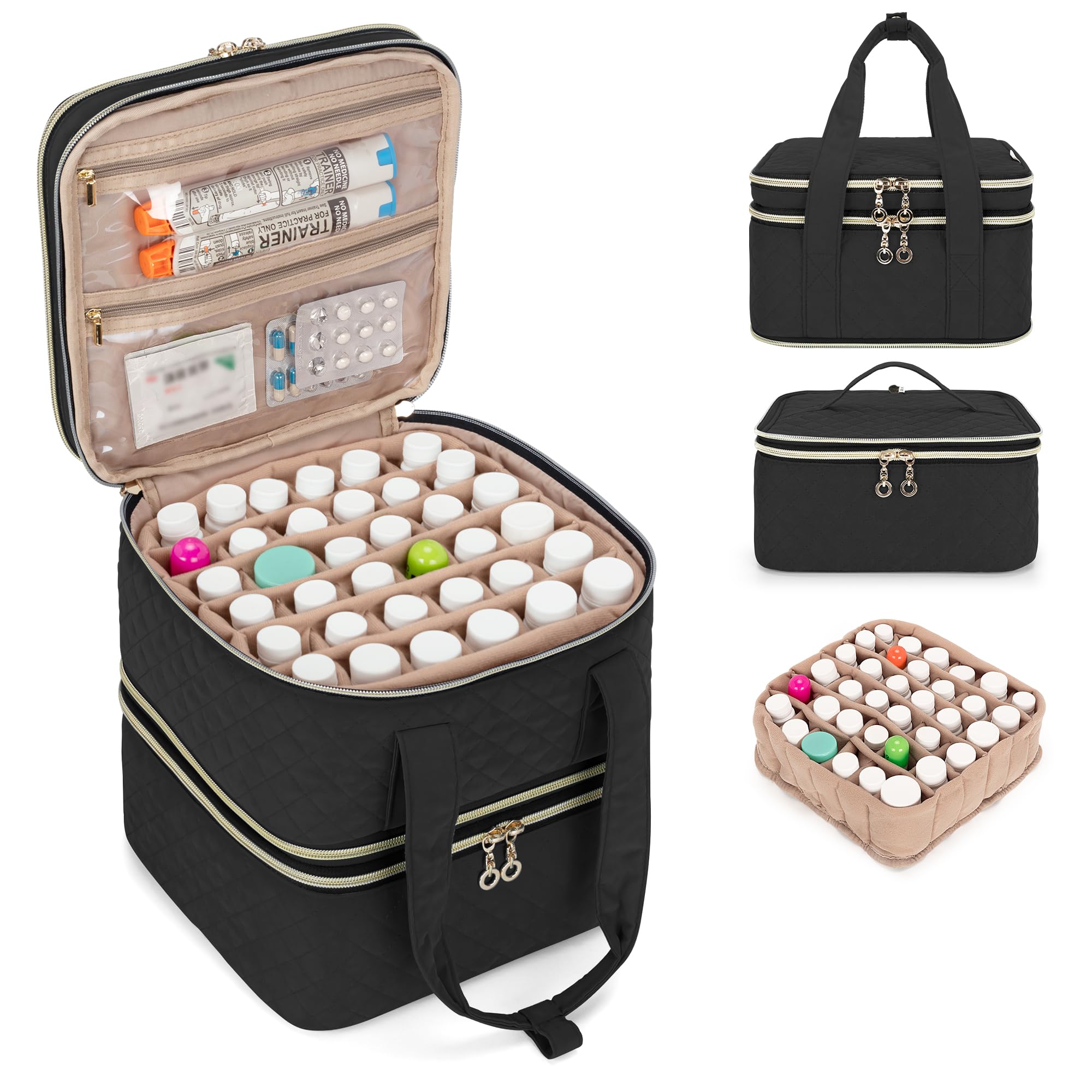 Yarwo Organisateur Bouteilles: rangement compact pour voyage