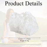 YATOJUZI cluster quartz sur bureau favorise equilibre energie et calme.