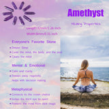 Énergie apaisante et équilibre grâce aux pierres d’améthyste YATOJUZI.
