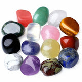 YATOJUZI améthyste et quartz rose, pierres roulées pour méditation et équilibre.