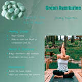 YATOJUZI Aventurine verte: pierres polies collection rituel personnel