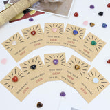 Cœur obsidienne noire YATOJUZI pour méditation et énergie personnelle.