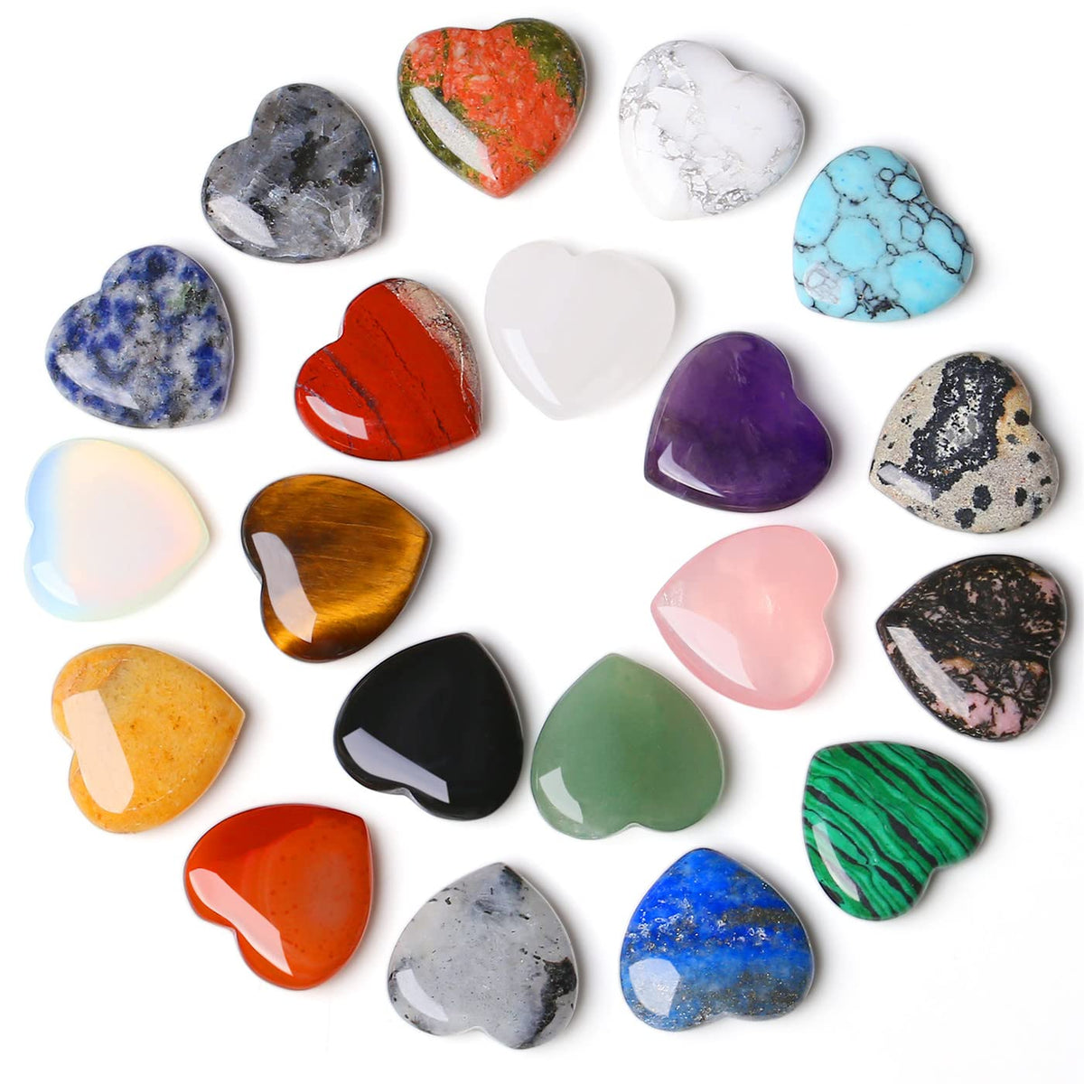 YATOJUZI cœur en quartz rose — outil de relaxation et harmonie émotionnelle