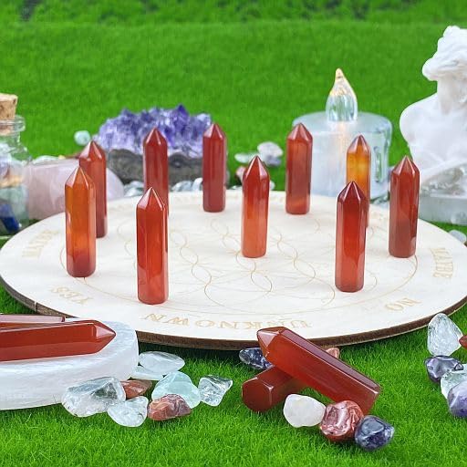 Coffret cadeau YATOJUZI contenant des cristaux, élégant et raffiné.