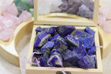 YATOJUZI cristaux bruts sodalite bleue, idéal pour polissage et travail artisanal.