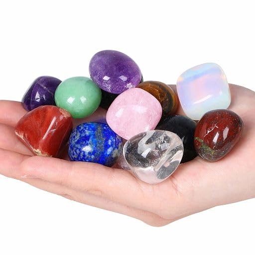 Galet de cristaux naturels YATOJUZI pour méditation et décoration