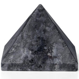 YATOJUZI Labradorite noire 50mm, pierre brute idéale pour méditation et équilibre d'énergie.