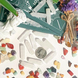 Lot pierres quartz clair YATOJUZI prêt pour méditation et équilibre