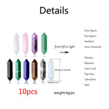 YATOJUZI obsidienne pointe hexagonale, protège l'atmosphère et favorise le recentrage.