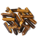 Yatojuzi œil de tigre, pierres polies dix pièces, parfaites pour concentration et méditation.
