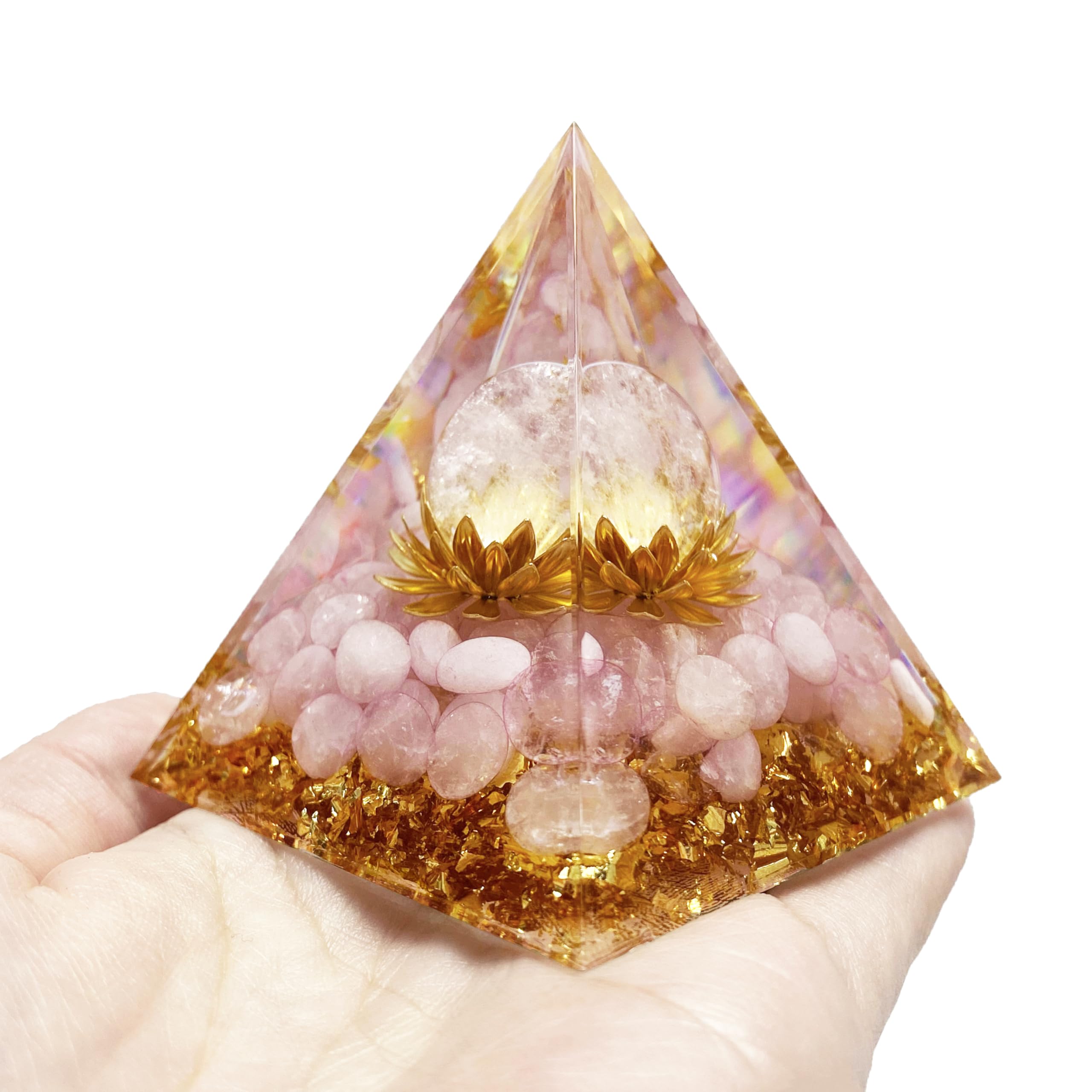 Tour orgonite YATOJUZI, énergie positive pour un espace calme.
