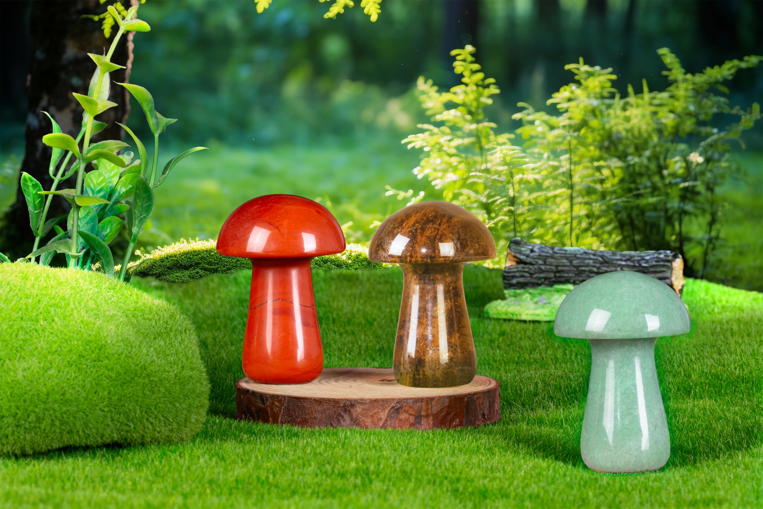 YATOJUZI pierre gemme polie sculptée à la main, décoration élégante et massage doux