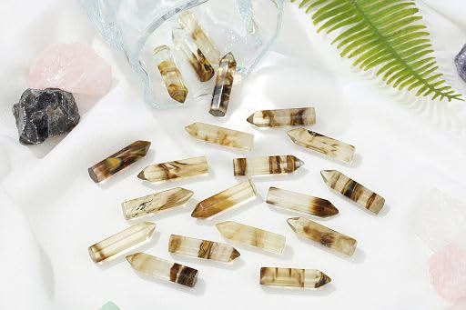 Petites billes quartz jaune YATOJUZI, maniables pour concentration et détente.