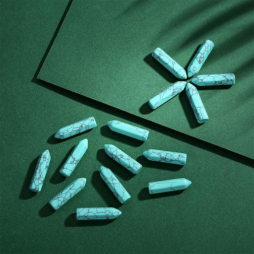 YATOJUZI – pointe hexagonale turquoise, utile pour concentration et harmonie