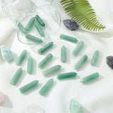 Points hexagonaux aventurine verte YATOJUZI, utiles pour equilibrer les chakras.