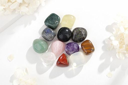 YATOJUZI Quartz clair, petites pierres pour clarté et focalisation.
