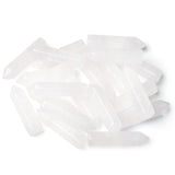YATOJUZI quartz clair, points hexagonaux, pour concentration et méditation.