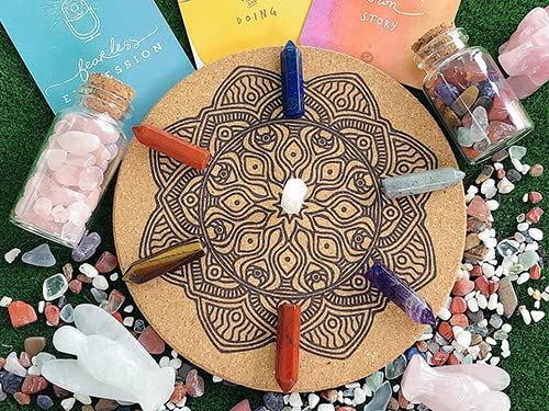 YATOJUZI Aventurine jaune — accessoire zen pour table de travail et méditation quotidienne.