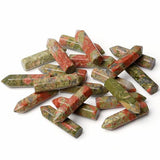 YATOJUZI Unakite – pierres naturelles 20 pièces pour méditation et équilibre.
