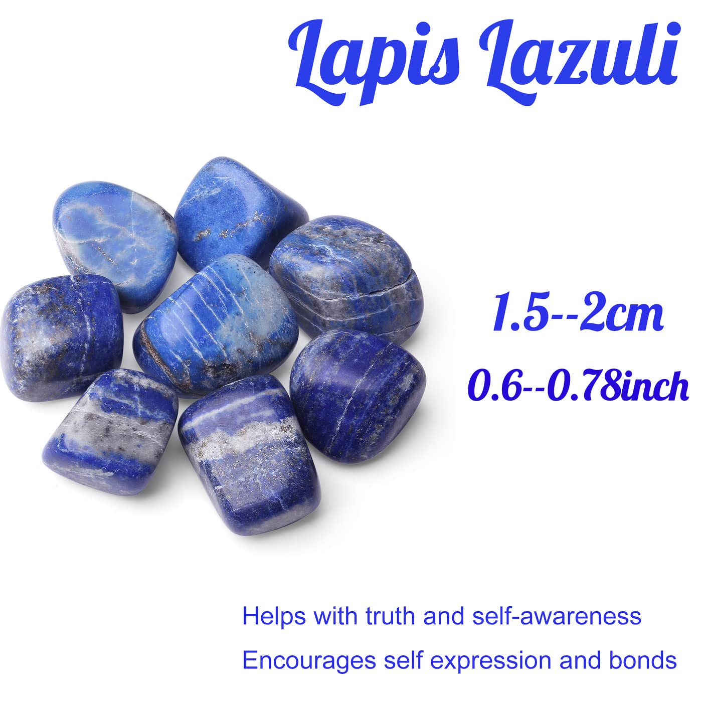 Cadeau YATOJUZI lapis-lazuli, pierres naturelles et cristaux