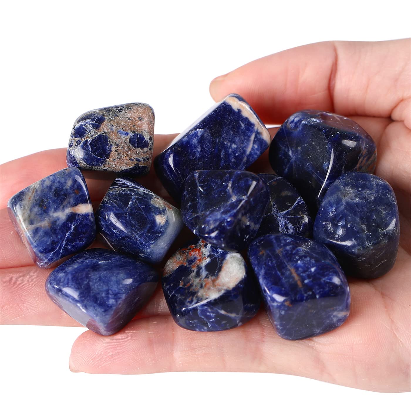 Ensemble de lapis-lazuli YATOJUZI, cristaux pour énergie et décoration