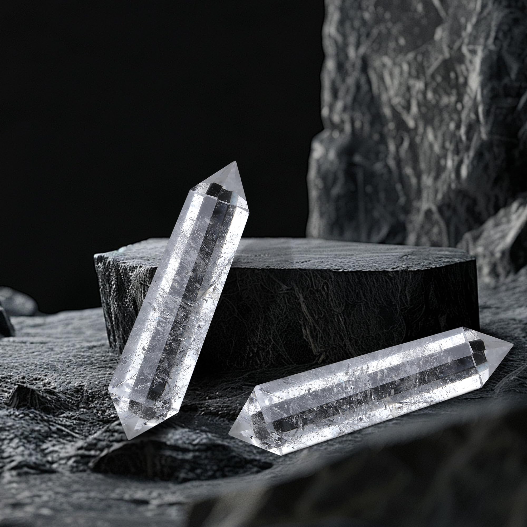 Baguette YATOJUZI sur bureau, ambiance zen et concentration au travail.