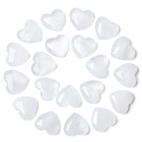Pierre YATOJUZI cœur quartz clair, idéal pour porter et méditer.