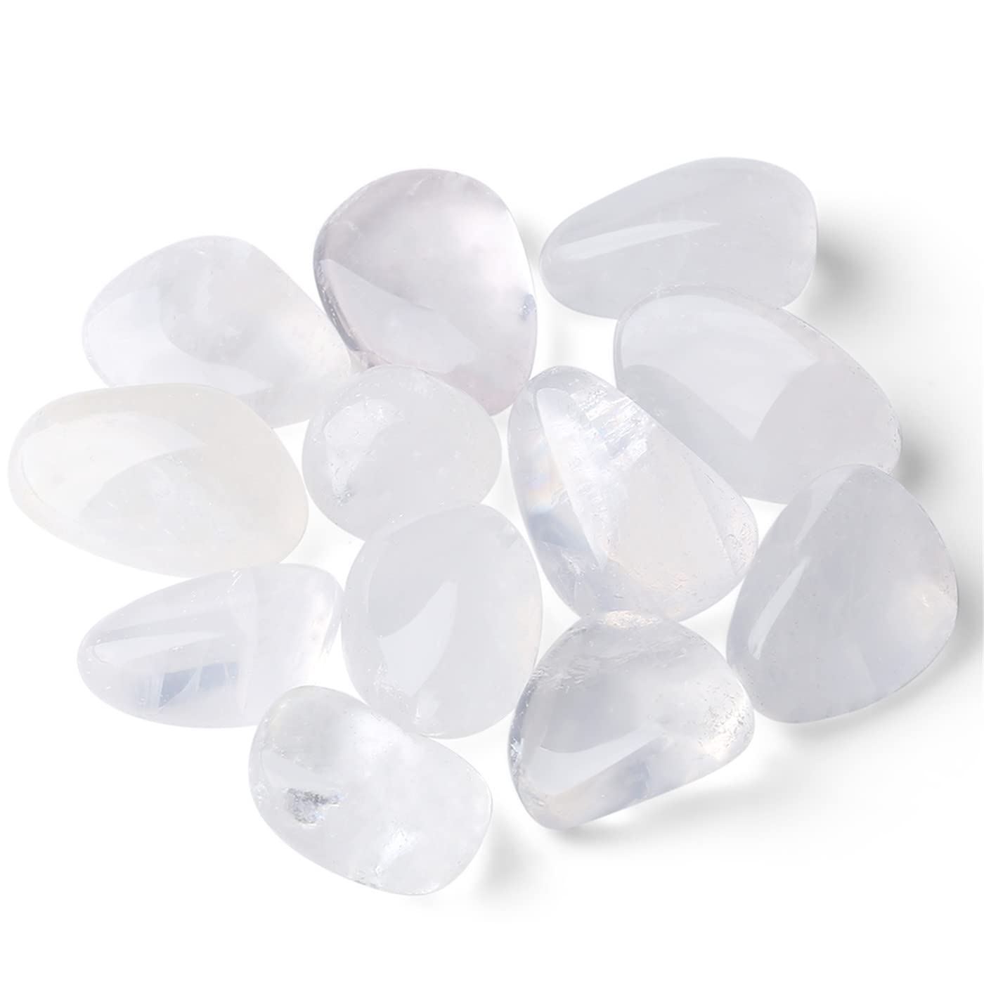 Pierres YATOJUZI quartz clair, pierre roulée idéale pour méditation et concentration