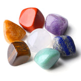 YATOJUZI 7 Chakras pierres roulées polies pour équilibre énergétique et méditation