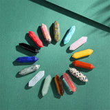 YATOJUZI quartz clair avec pointe hexagonale, concentration et clarté d'esprit.